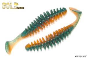 Съедобный силикон GOLD Plus "Huracan" 100мм / 103цвет. уп(5шт)