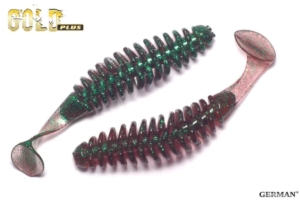 Съедобный силикон GOLD Plus "Huracan" 100мм / 113цвет. уп(5шт)