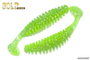 Съедобный силикон GOLD Plus "Huracan" 100мм / 130цвет. уп(5шт)