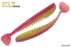 Съедобный силикон GOLD Plus "Kai" 110мм / 110цвет. уп(7шт)