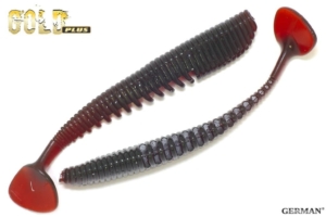 Съедобный силикон GOLD Plus "Kai" 110мм / 144цвет. уп(7шт)