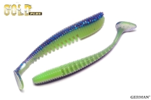 Съедобный силикон GOLD Plus "Kai"  75мм / 104цвет. уп(9шт)