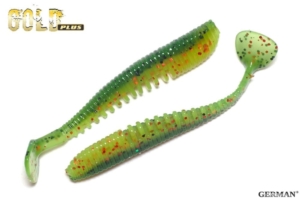 Съедобный силикон GOLD Plus "Kai"  90мм / 112цвет. уп(8шт)