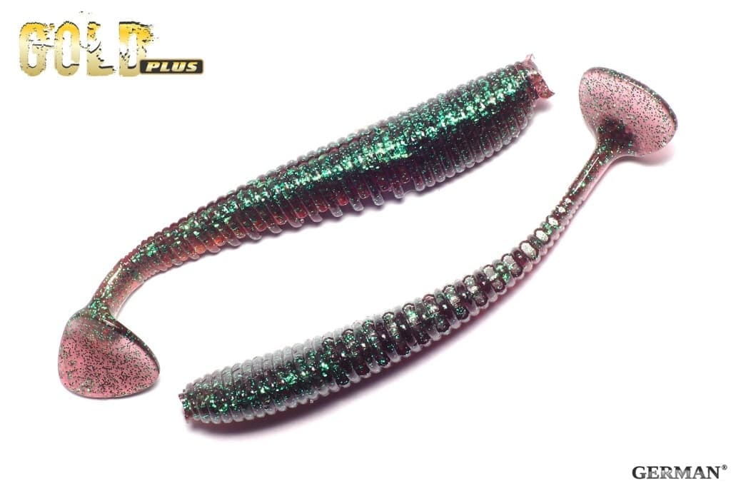 Съедобный силикон GOLD Plus "Kai" 90мм / 113цвет. уп(8шт)