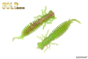 Съедобный силикон GOLD Plus "MaGGot" 65мм / 102цвет. уп(8шт)