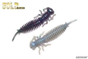 Съедобный силикон GOLD Plus "MaGGot" 65мм / 116цвет. уп(8шт)