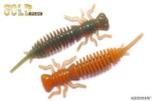 Съедобный силикон GOLD Plus "MaGGot" 85мм / 103цвет. уп(6шт)