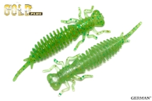 Съедобный силикон GOLD Plus "MaGGot" 85мм / 108цвет. уп(6шт)