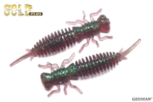 Съедобный силикон GOLD Plus "MaGGot" 85мм / 113цвет. уп(6шт)