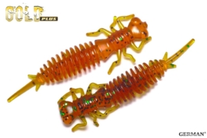 Съедобный силикон GOLD Plus "MaGGot" 85мм / 138цвет. уп(6шт)