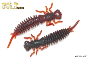 Съедобный силикон GOLD Plus "MaGGot" 85мм / 144цвет. уп(6шт)