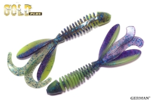 Съедобный силикон GOLD Plus "Raks" 110мм / 104цвет. уп(6шт)