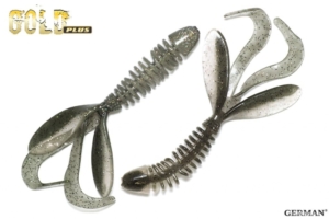 Съедобный силикон GOLD Plus "Raks" 110мм / 105цвет. уп(6шт)