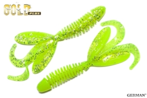 Съедобный силикон GOLD Plus "Raks" 110мм / 130цвет. уп(6шт)