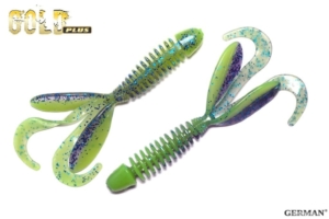 Съедобный силикон GOLD Plus "Raks"  80мм / 104цвет. уп(7шт)