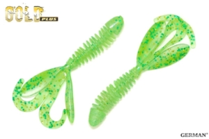 Съедобный силикон GOLD Plus "Raks"  80мм / 106цвет. уп(7шт)