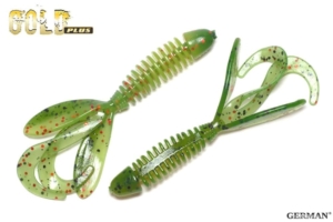 Съедобный силикон GOLD Plus "Raks"  80мм / 112цвет. уп(7шт)