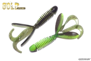 Съедобный силикон GOLD Plus "Raks"  80мм / 126цвет. уп(7шт)