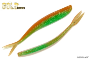 Съедобный силикон GOLD Plus "Slug" 130мм / 108цвет. уп(4шт)