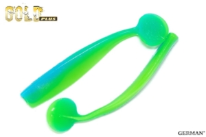 Съедобный силикон GOLD Plus "T-Rex" 100мм / 101цвет. уп(6шт)