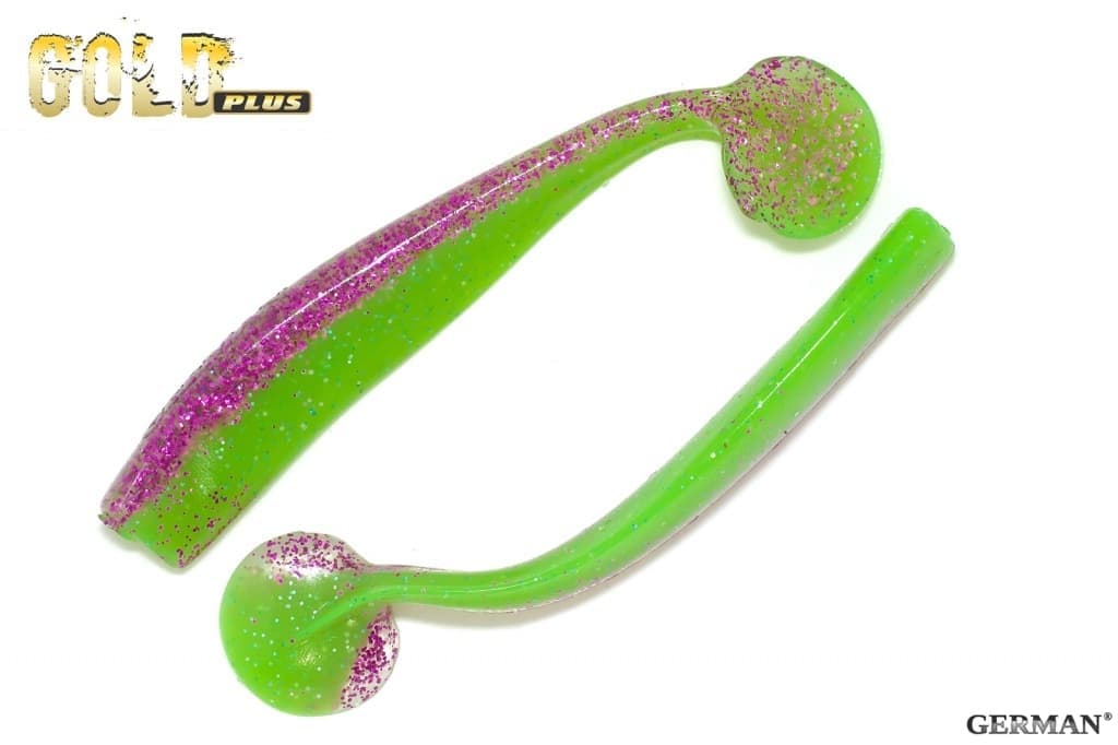 Съедобный силикон GOLD Plus "T-Rex" 100мм / 102цвет. уп(6шт)