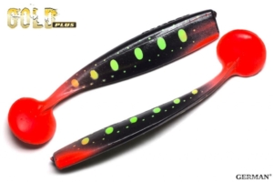 Съедобный силикон GOLD Plus "T-Rex" 150мм / 148цвет. уп(4шт)