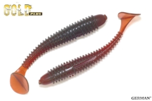 Съедобный силикон GOLD Plus "Venom"  95мм / 144цвет. уп(8шт)