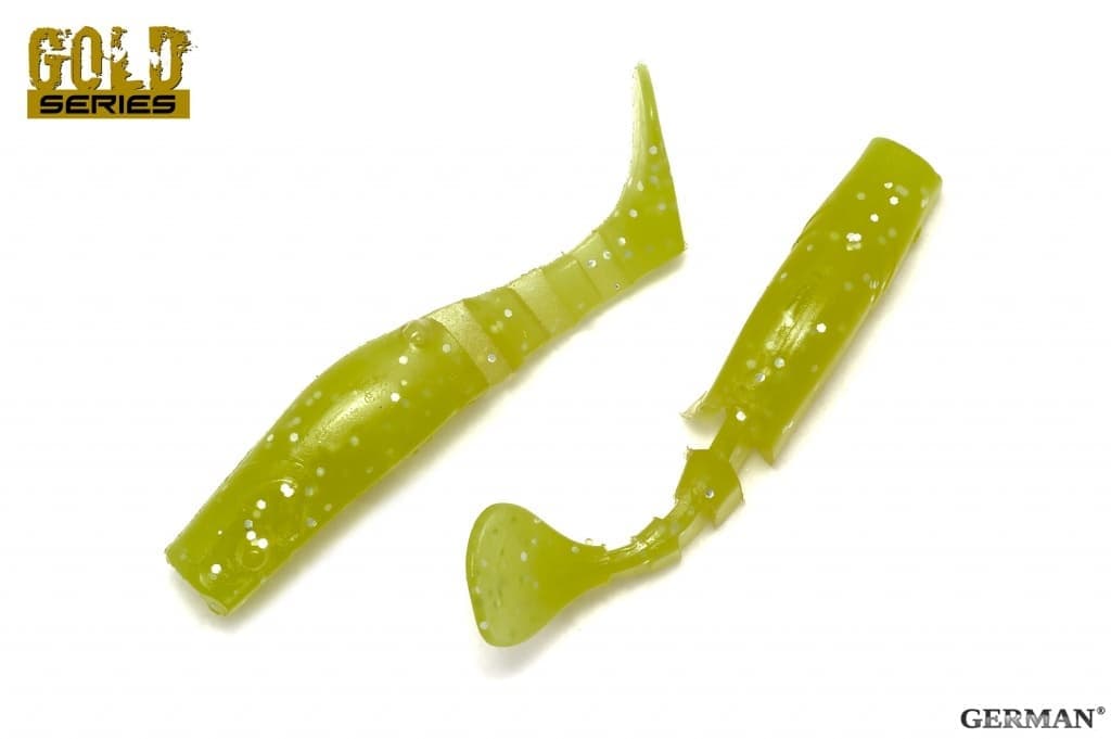 Съедобный силикон GOLD "AEON" 65 мм / 130 цвет. уп(8шт)