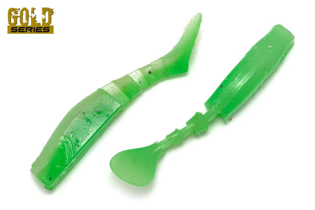 Съедобный силикон GOLD "AEON" 75 мм / 129 цвет. уп(5шт)