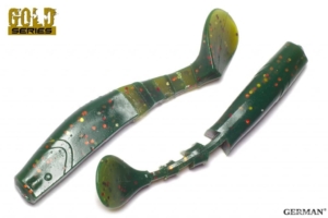 Съедобный силикон GOLD "AEON" 88 мм / 104 цвет. уп(4шт)