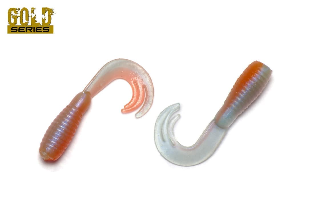 Съедобный силикон GOLD "AHRA" 40 мм / 108 цвет. уп(15шт)