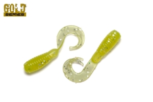 Съедобный силикон GOLD "AHRA" 40 мм / 130 цвет. уп(15шт)