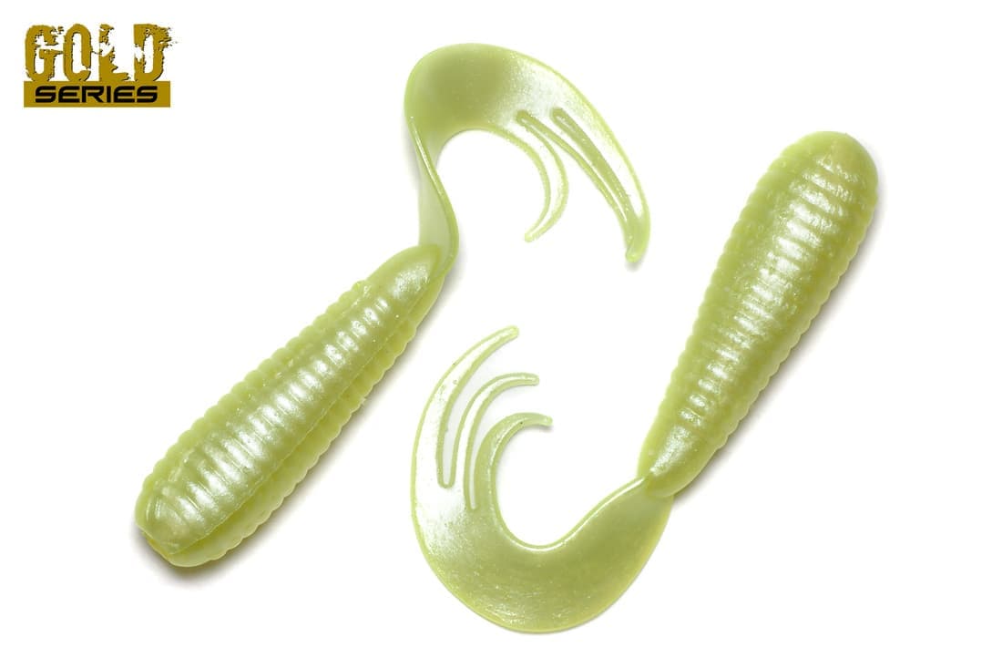 Съедобный силикон GOLD "AHRA" 90 мм / 101 цвет. уп(8шт)