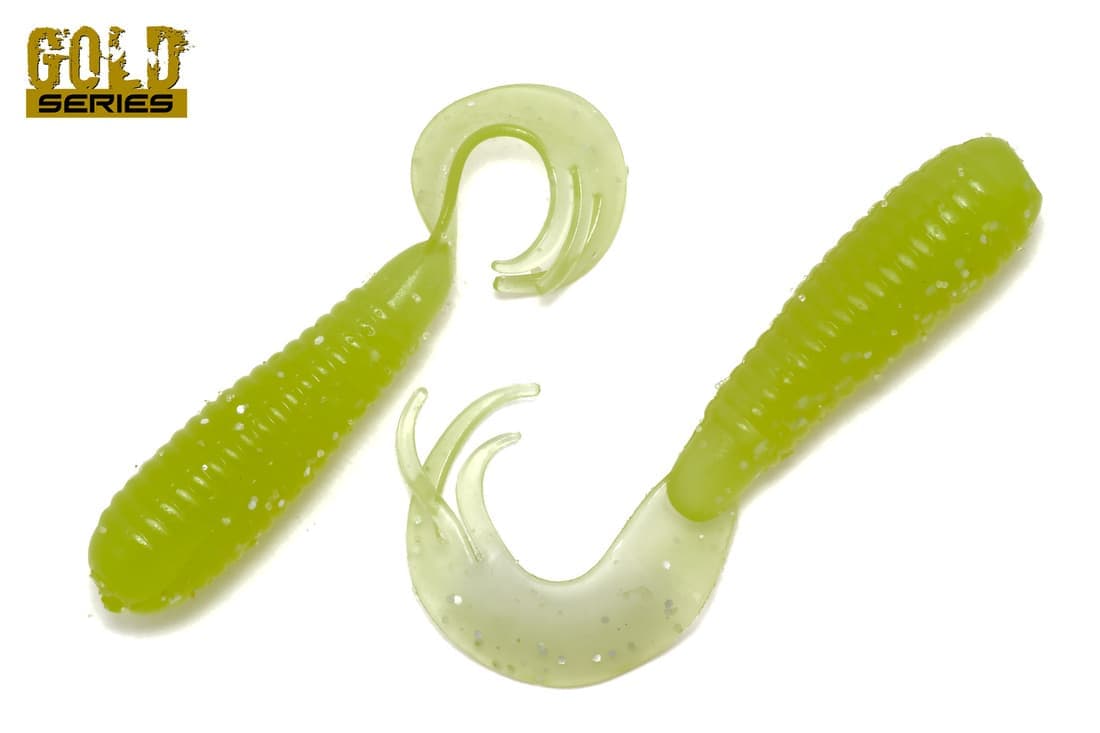 Съедобный силикон GOLD "AHRA" 90 мм / 130 цвет. уп(8шт)