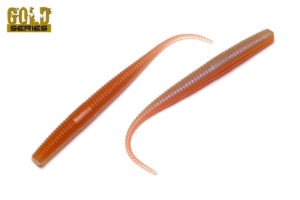 Съедобный силикон GOLD "AHRON" 75 мм / 108 цвет. уп(12шт)