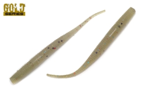 Съедобный силикон GOLD "AHRON" 75 мм / 127 цвет. уп(12шт)