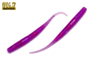 Съедобный силикон GOLD "AHRON" 75 мм / 128 цвет. уп(12шт)