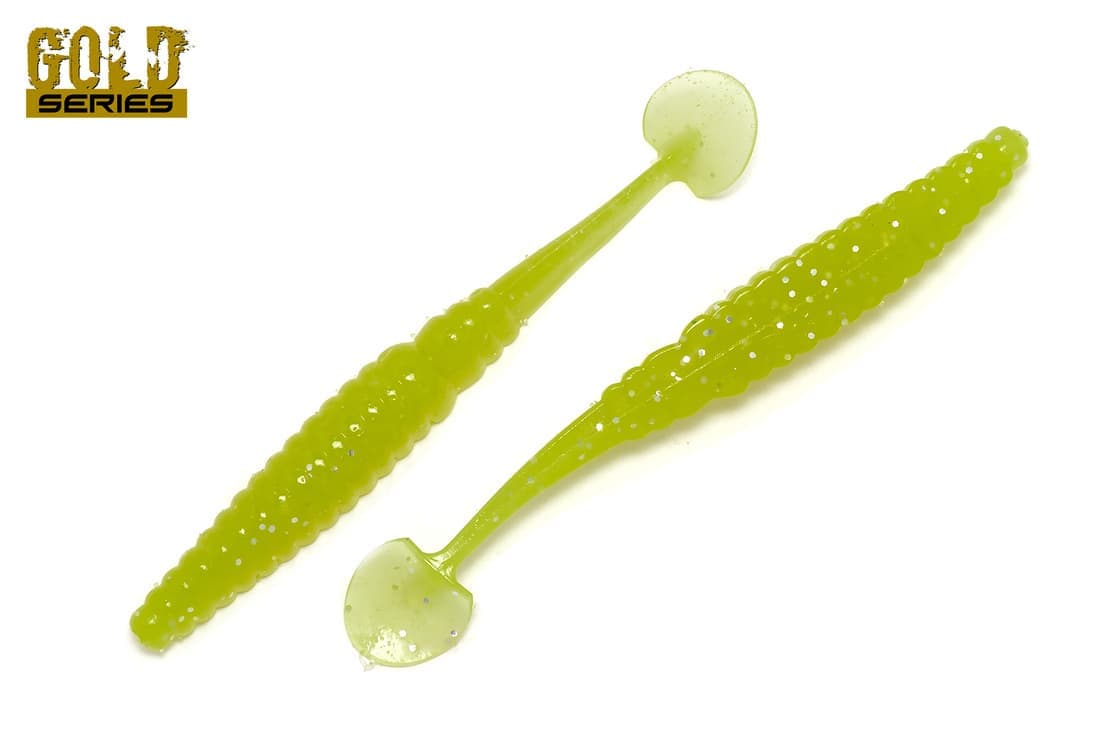 Съедобный силикон GOLD "BALANCE" 88 мм / 130 цвет. уп(6шт)