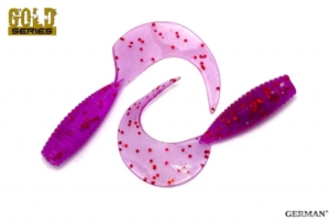 Съедобный силикон GOLD "BISON" 75 мм / 128 цвет. уп(8шт)