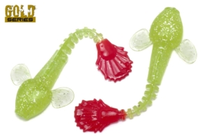 Съедобный силикон GOLD "GULLIVER" 94 мм / 134 цвет. уп(5шт)