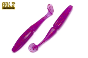 Съедобный силикон GOLD "KADI" 80 мм / 128 цвет. уп(7шт)