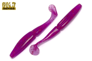 Съедобный силикон GOLD "KADI" 90 мм / 128 цвет. уп(6шт)