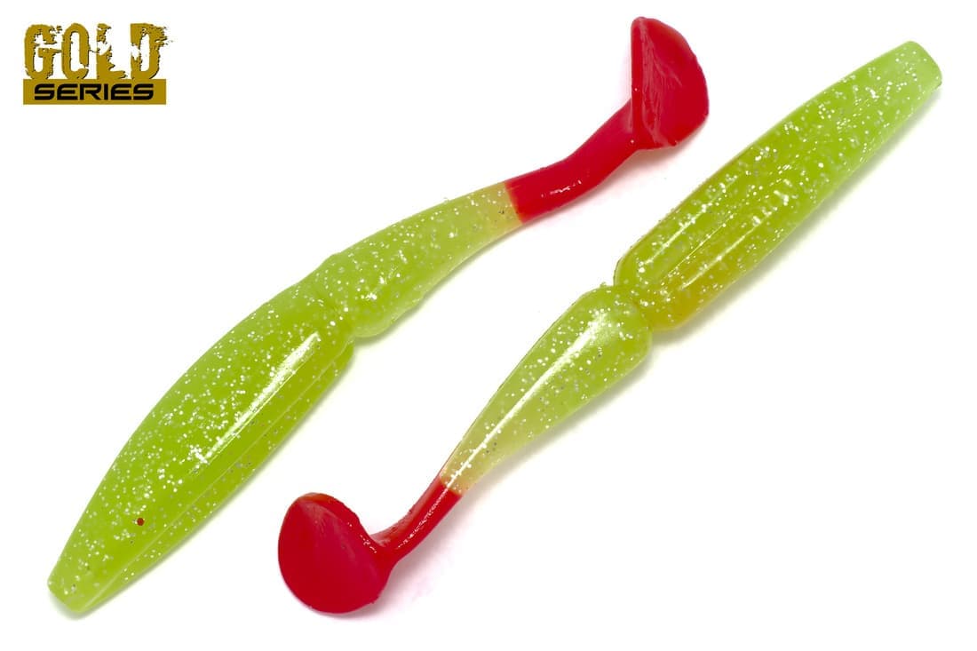 Съедобный силикон GOLD "KADI"105 мм / 134 цвет. уп(6шт)