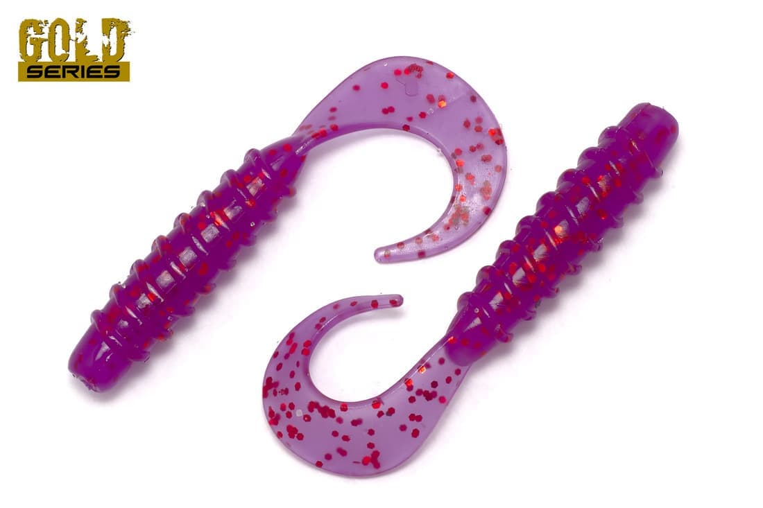 Съедобный силикон GOLD "KOUMA" 75 мм / 128 цвет. уп(8шт)