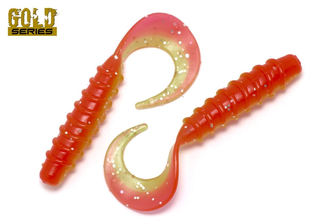 Съедобный силикон GOLD "KOUMA" 75 мм / 131 цвет. уп(8шт)