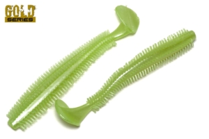 Съедобный силикон GOLD "QUANT" 120 мм / 101 цвет. уп(5шт)