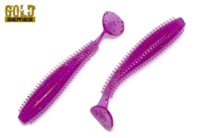 Съедобный силикон GOLD "QUANT"  90 мм / 128 цвет. уп(5шт)