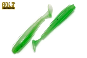 Съедобный силикон GOLD "QUANT"  90 мм / 129 цвет. уп(5шт)