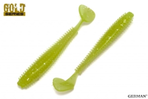 Съедобный силикон GOLD "QUANT"  90 мм / 130 цвет. уп(5шт)