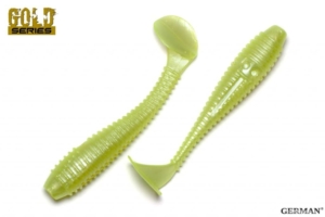 Съедобный силикон GOLD "TVES" 75 мм / 101 цвет. уп(8шт)